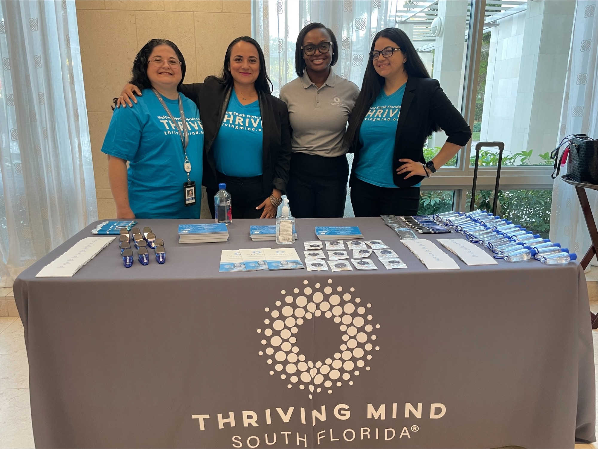 Thriving Mind staff at NAMI event